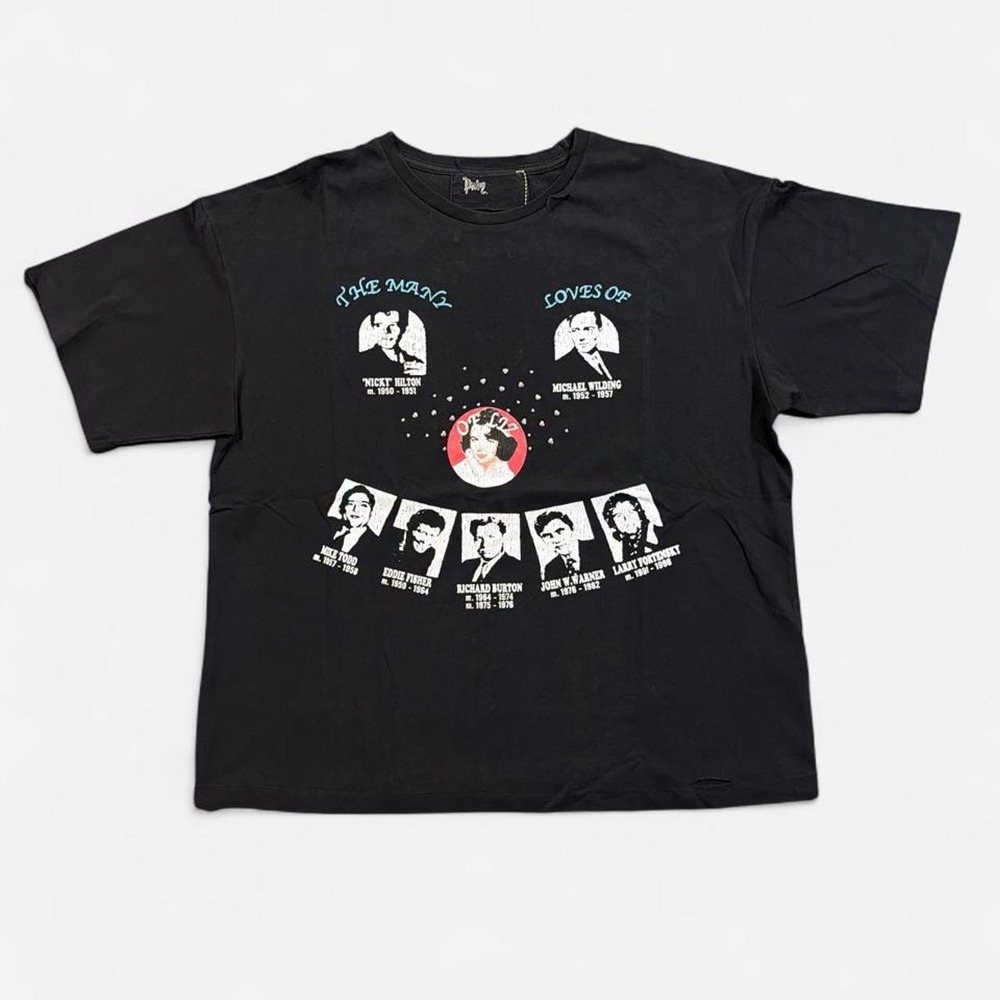 Paly Hollywood Loves of Liz Tee * S * Black